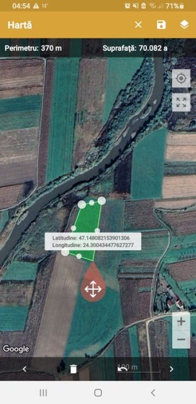 Teren agricol extravilan în Sieu Sfantu