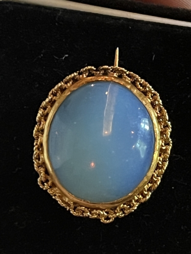 Broșă din aur 14k  Secol 19